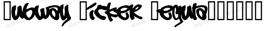 Subway Ticker Regula字体转换